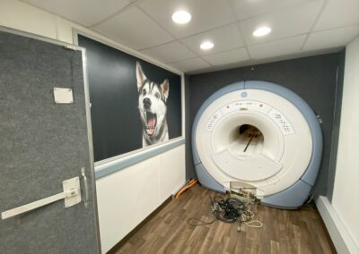 Mobile MRI Magnet Room
